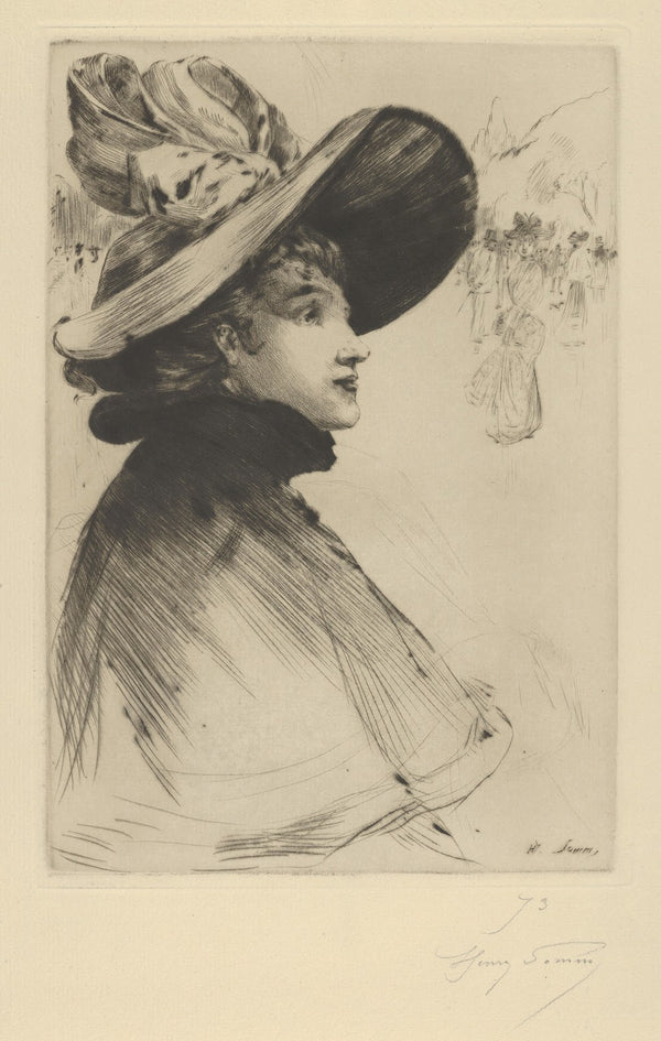Head of a Parisian Woman 1894