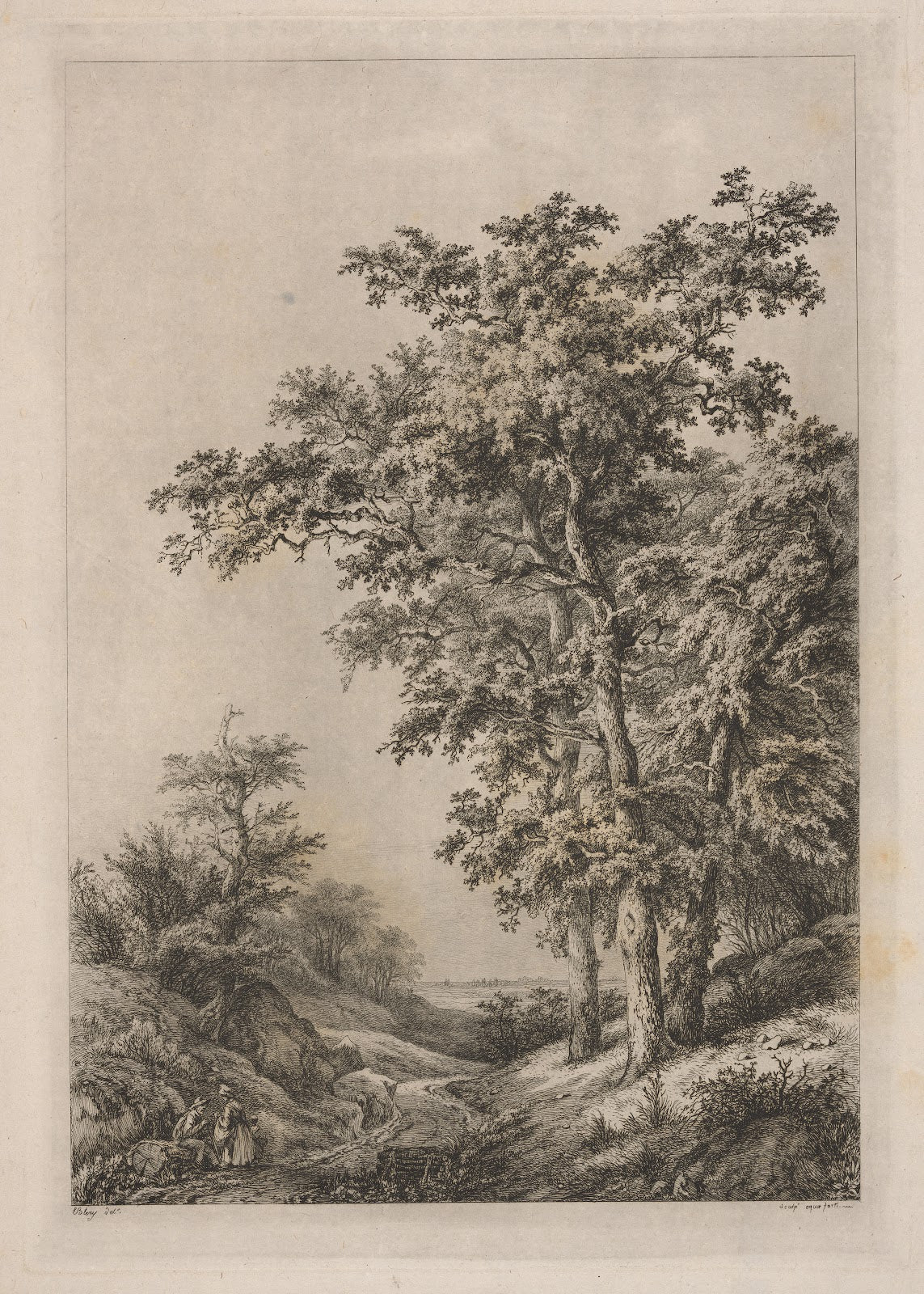 The three oaks 1839