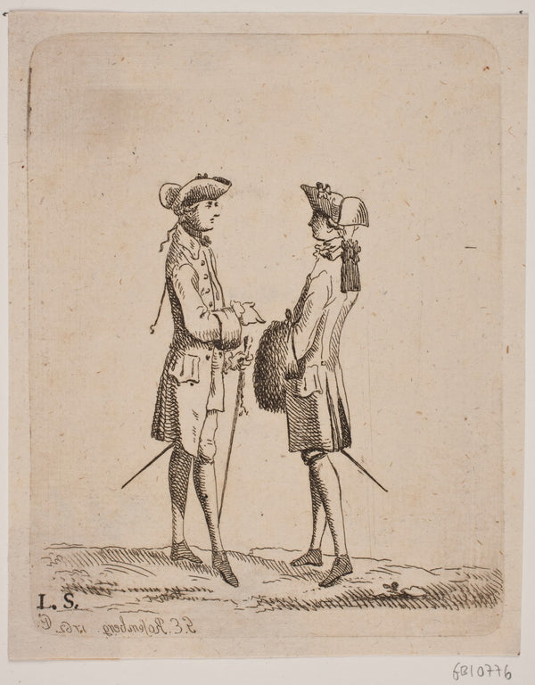 To Kavallerer mødes 1762