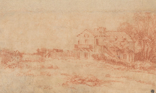 Landscape with a Country House ca 1714