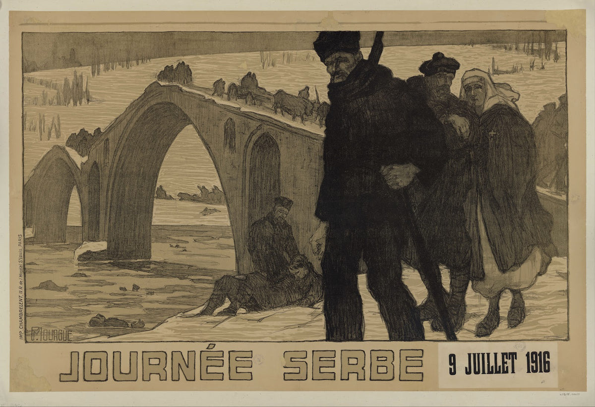Journée serbe 9 juillet 1916 1916