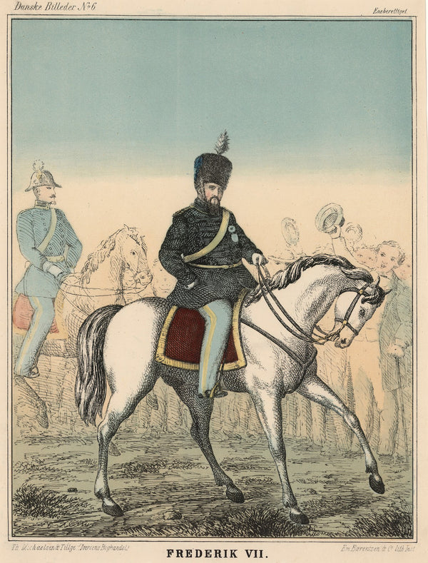Frederik VII til hest 1863