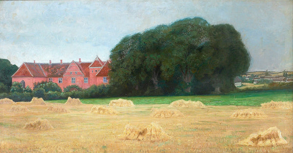 View of the manor Løgismose 1880  1937