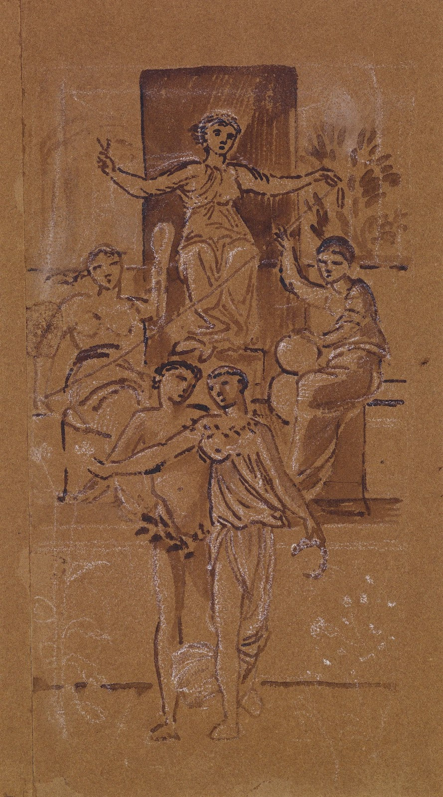The Fates  Composition Study