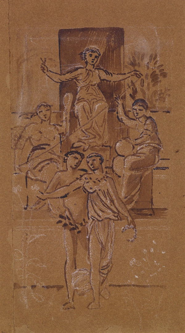 The Fates  Composition Study