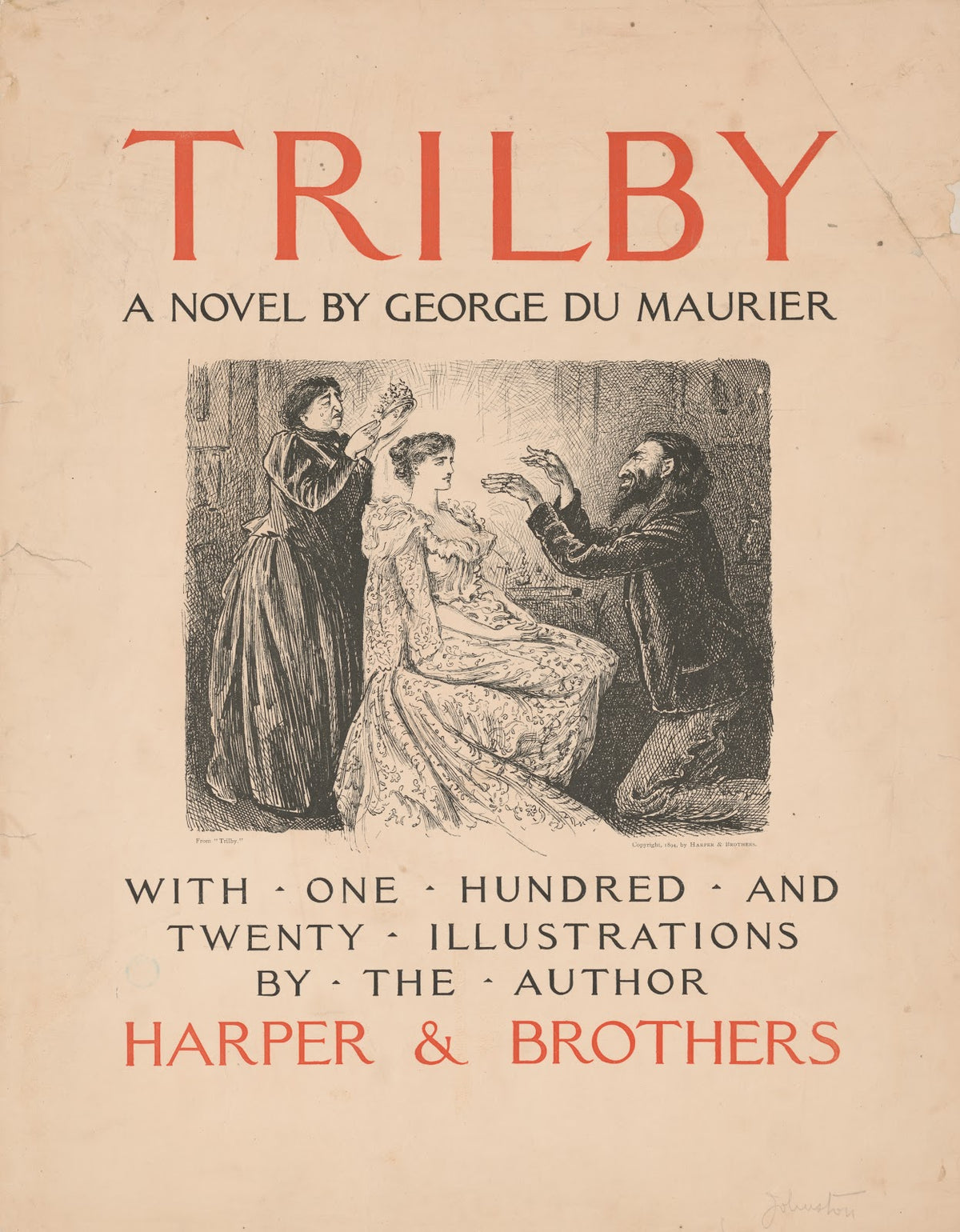 Trilby a novel by George Du Maurier 1894