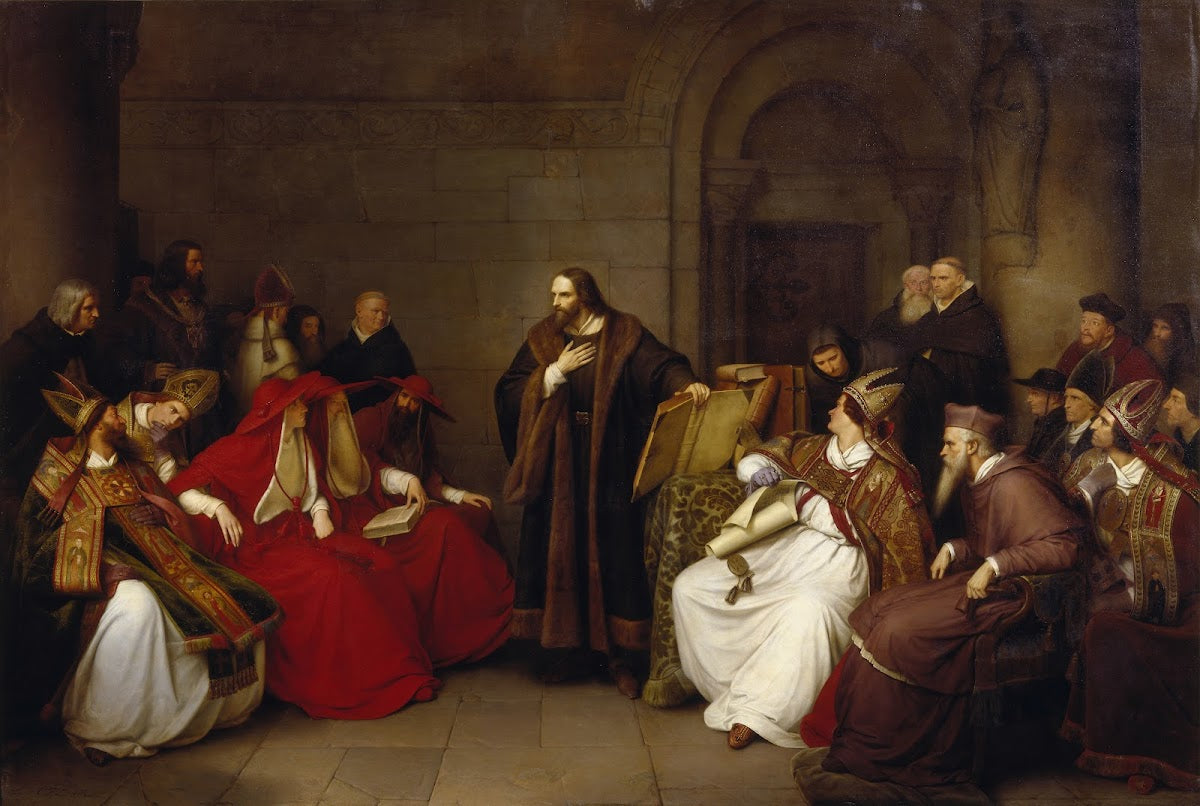 Jan Hus At Constance 1842