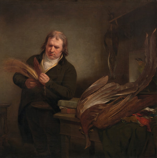 An Ornithologist Possibly John Latham 1802