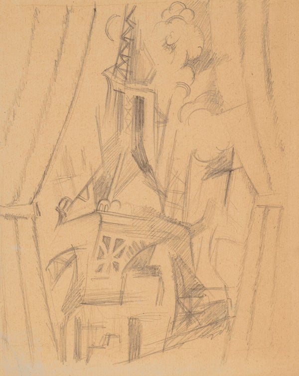 La tour aux rideaux 1915 1916