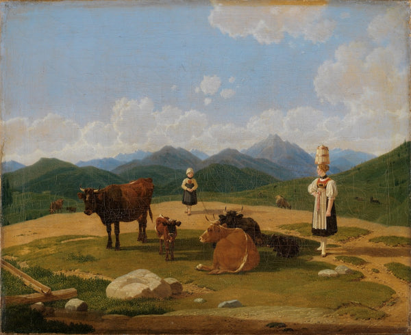 Auf der Alm 1829