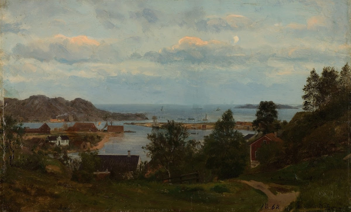 Parti fra Mandal Oxevolden 1862