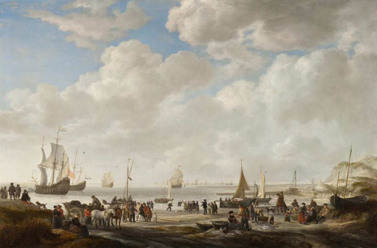 View of a Beach 1646