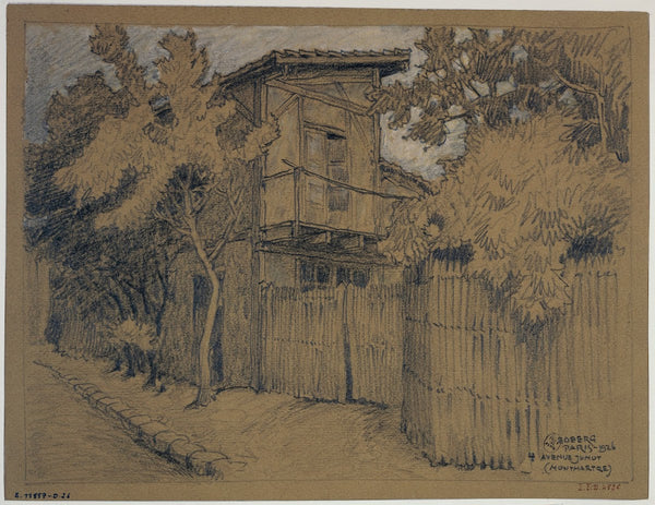 Maison 4 avenue Junot 1926