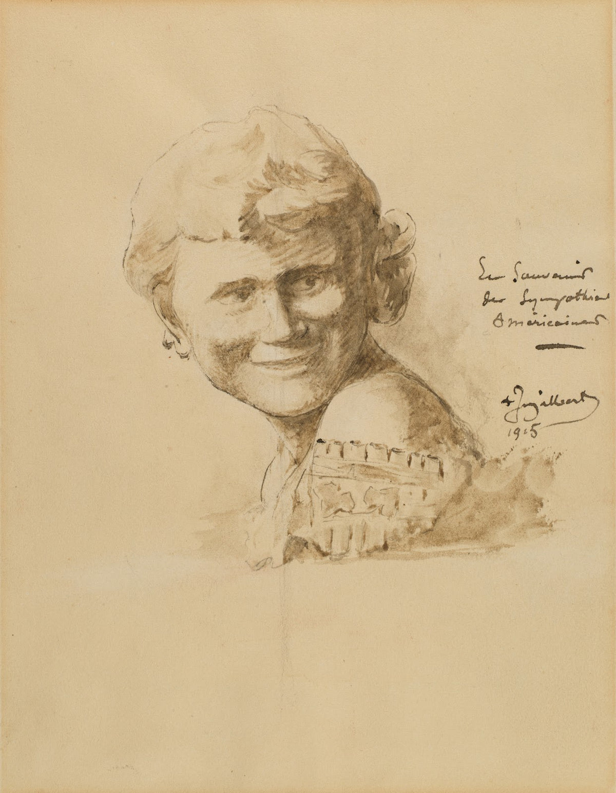 Womans Head 1915