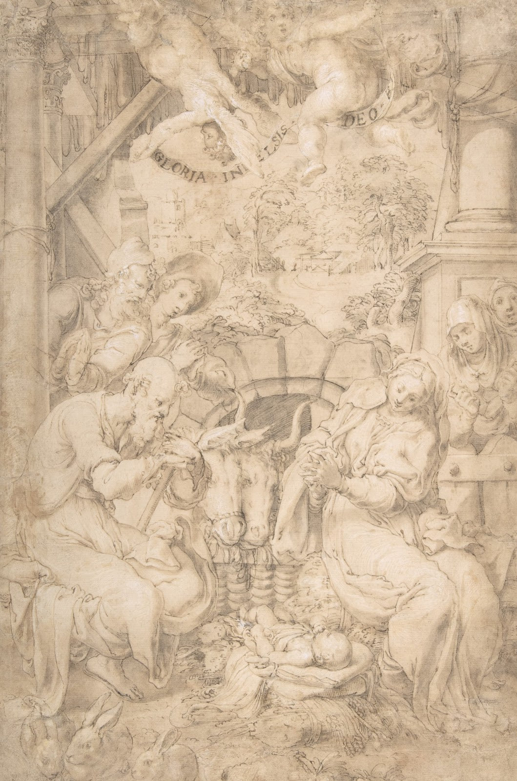 The Adoration of the Shepherds ca 1565