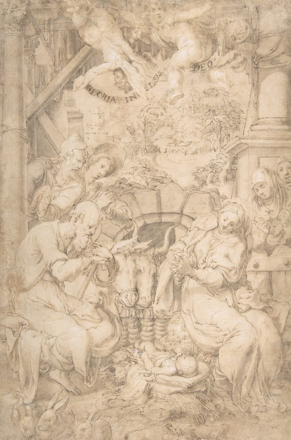 The Adoration of the Shepherds ca 1565