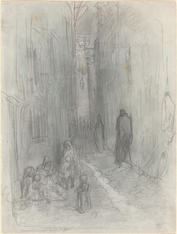 A Backstreet in London 1868