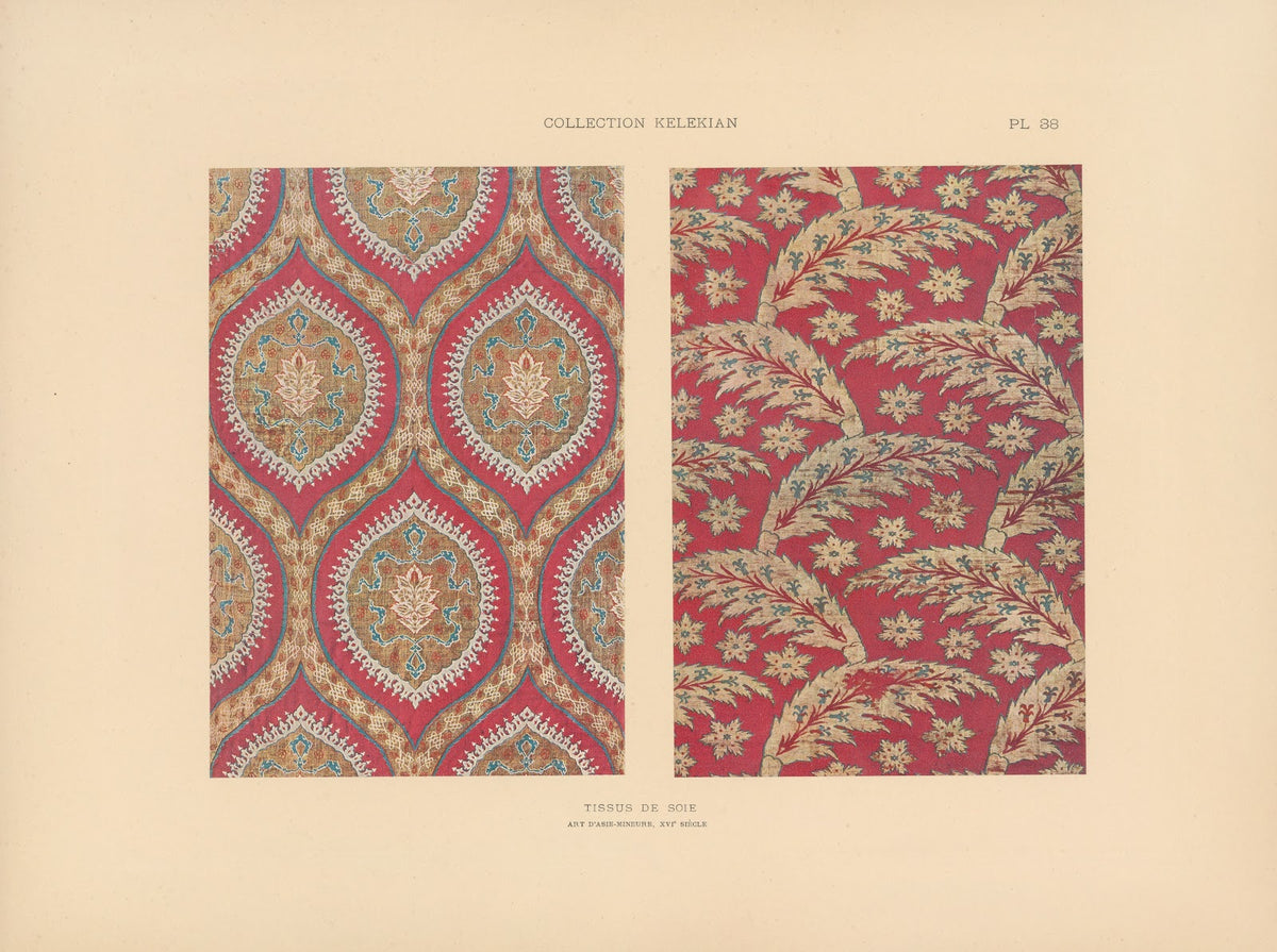 La collection Kelekian Etoffes  tapis dOrient  de Venise Pl038 1900