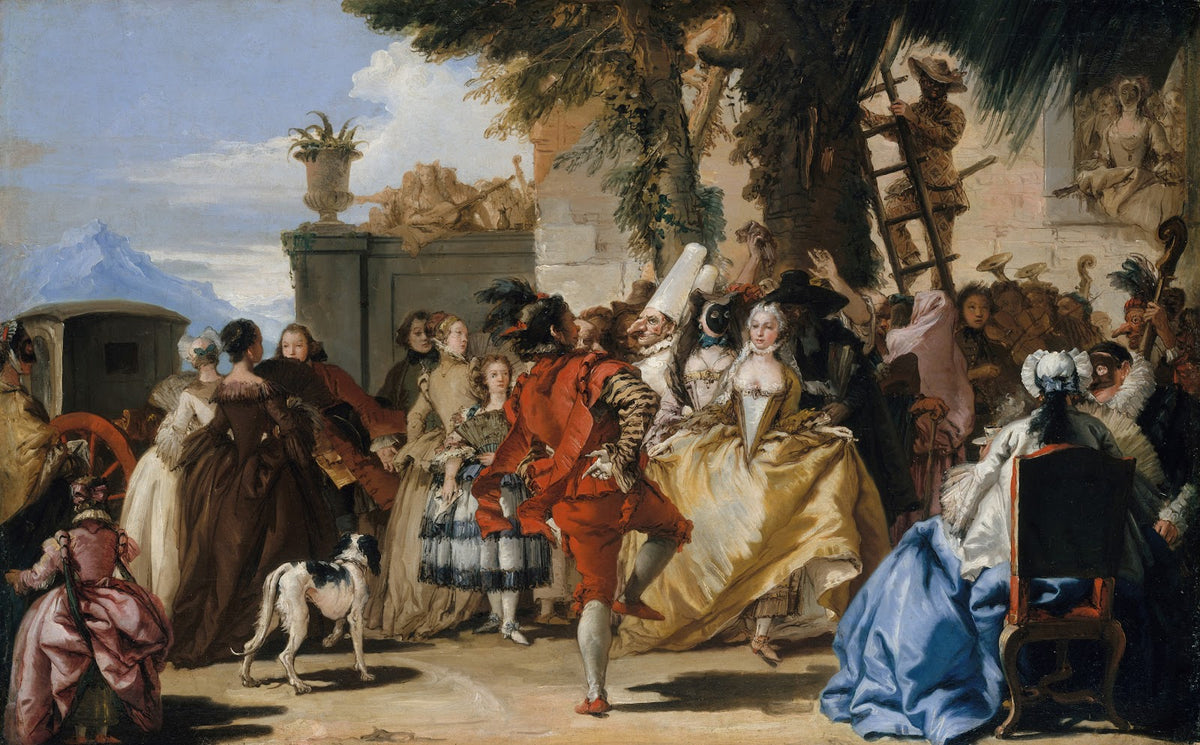 A Dance in the Country ca 1755
