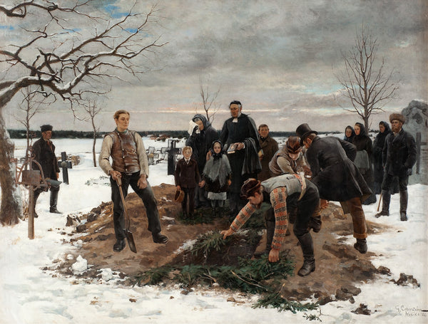 A Funeral in Alsike 1883