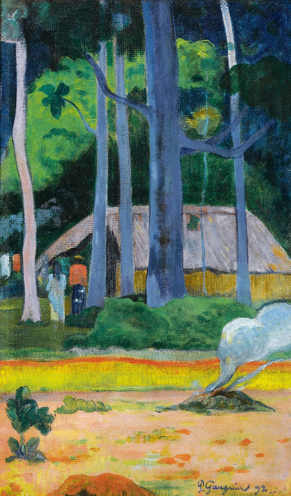 Cabane Sous Les Arbres 1892
