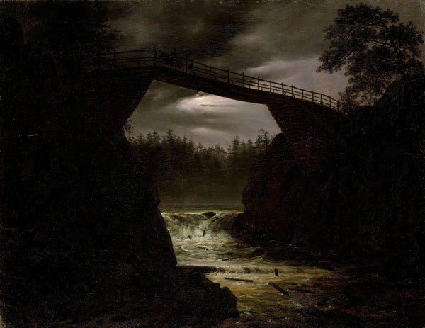 The Bridge of Hauge outside Arendal 1829