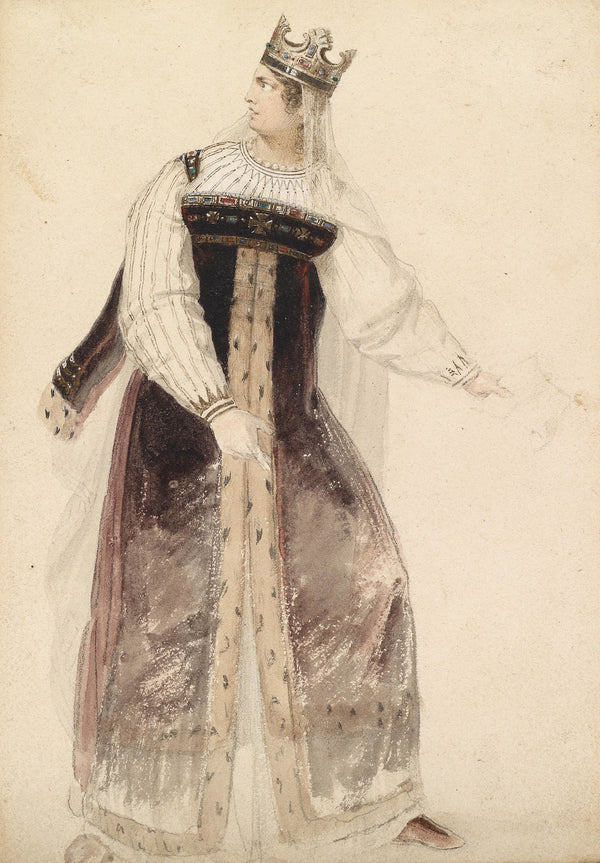 Sophie Schröder in einem Kostüm