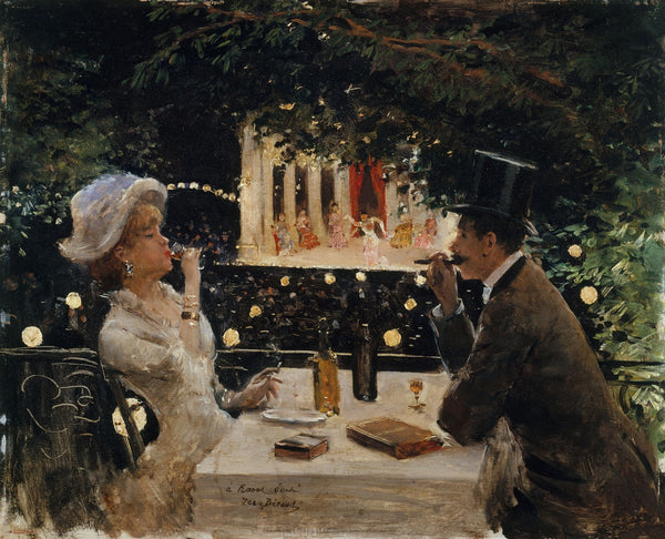 Dîner aux Ambassadeurs 1880
