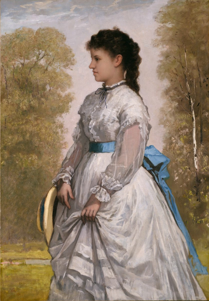 Portrait of Agnes Elizabeth Claflin 1873