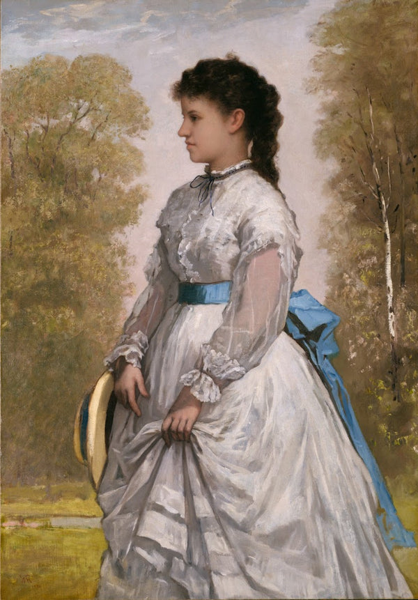 Portrait of Agnes Elizabeth Claflin 1873