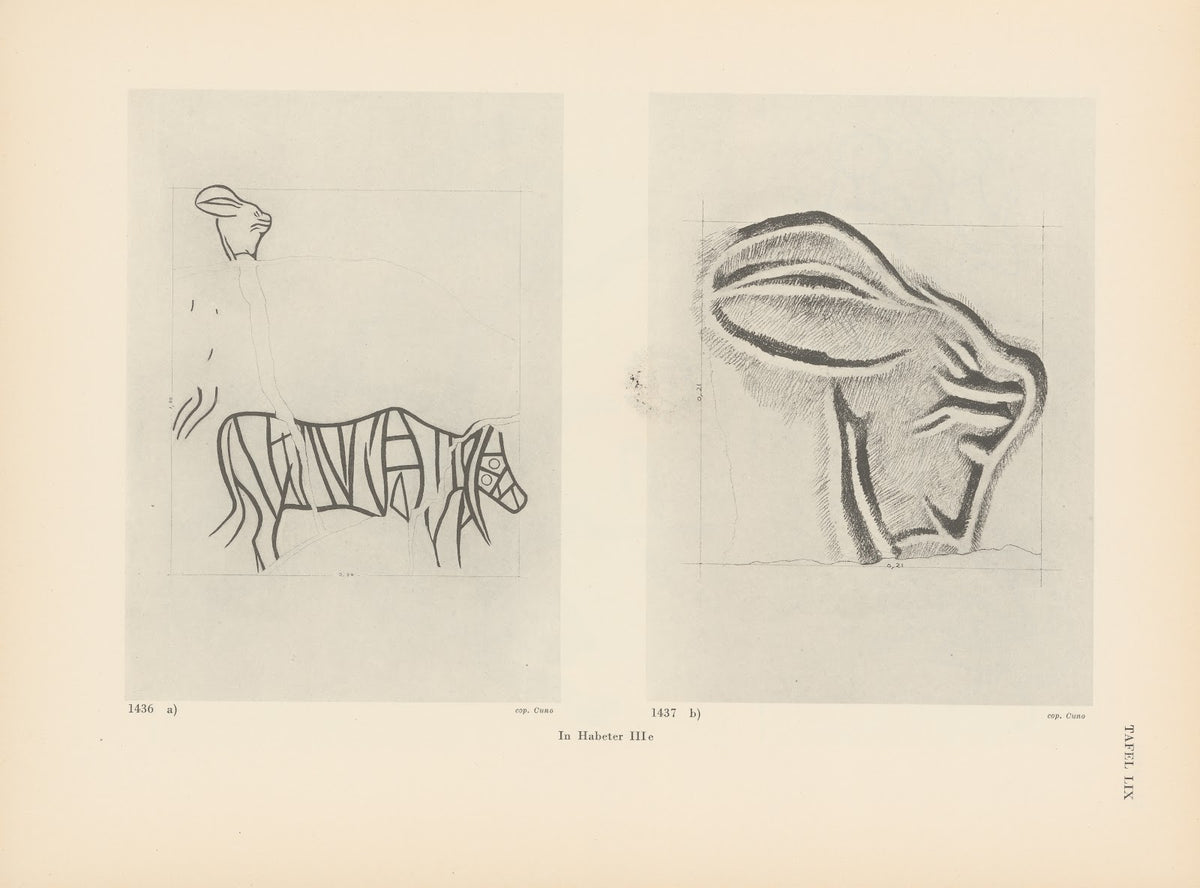 Ekade Ektab die Felsbilder Fezzans Pl55 1937