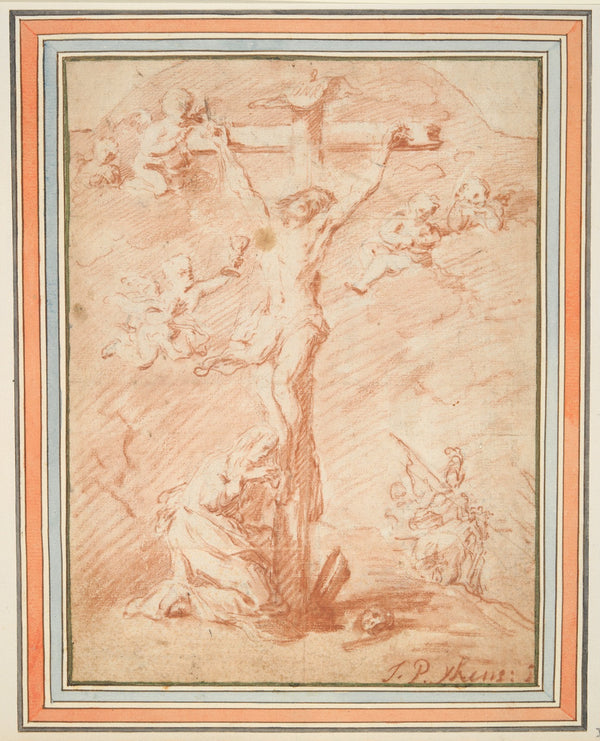 Christ on the Cross with StMagdalene