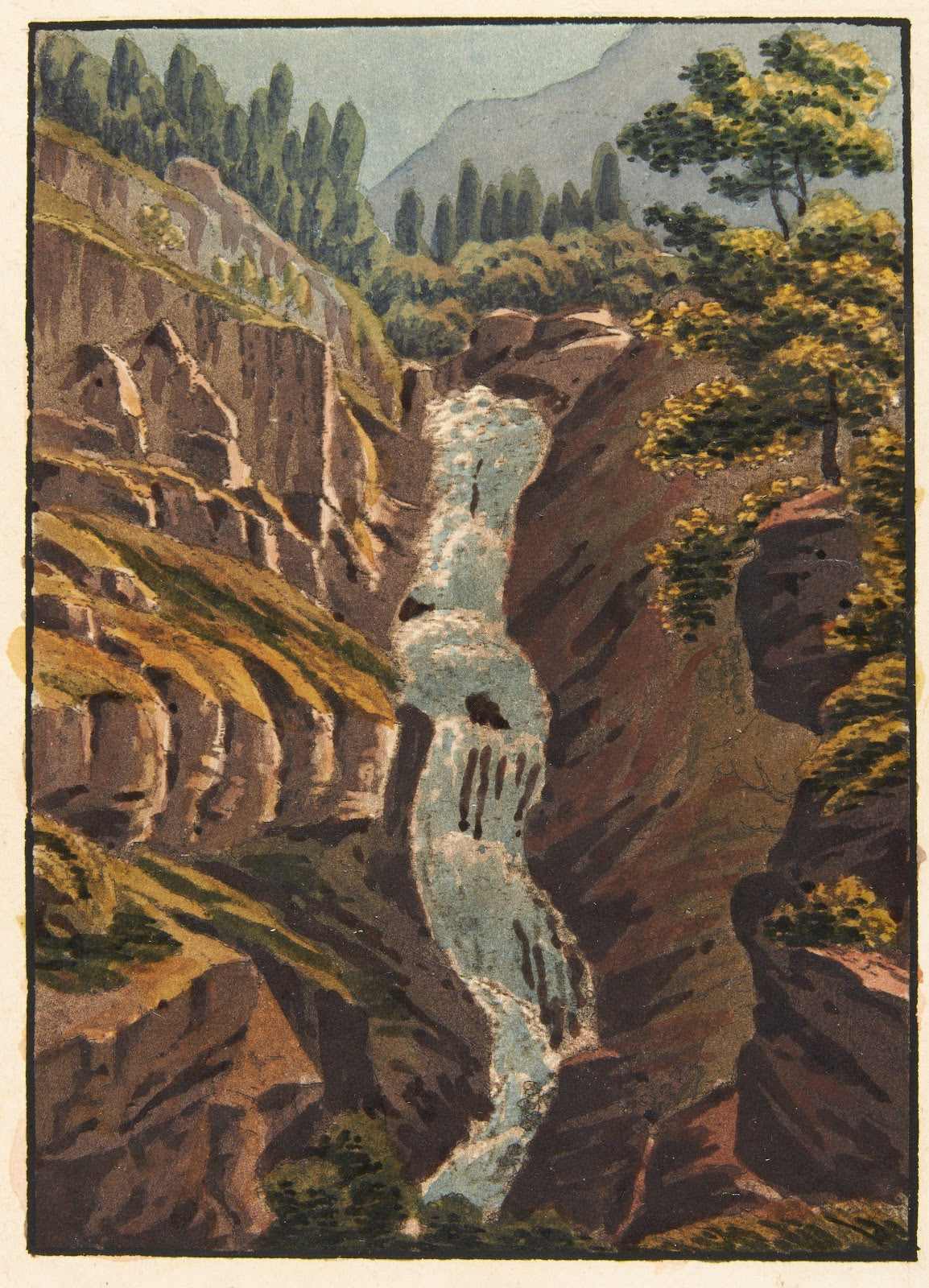 Chute de laar Sur le grimsel