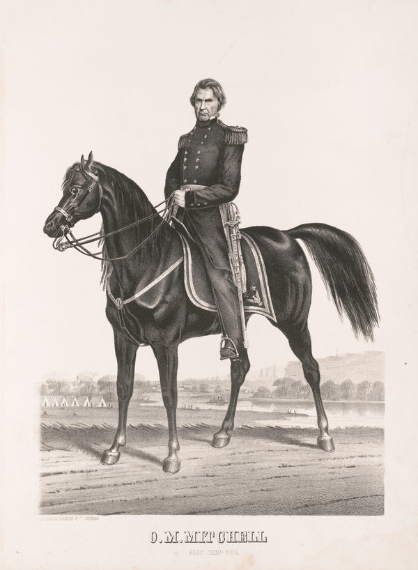 Ormsby MacKnight Mitchel Brigadier general USA 1861