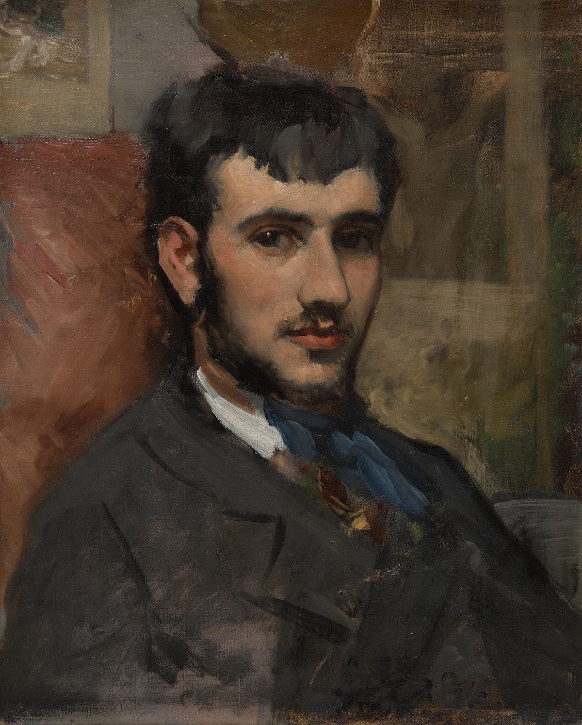 Portrait of Renoir 1867