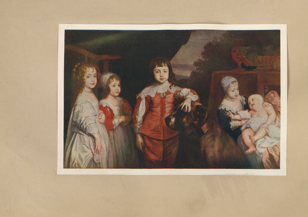 Five Children of Charles  Van Dyck 1909