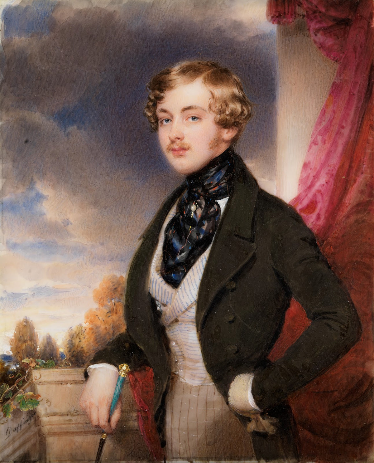 Bildnis des Erbprinzen Ludwig II von Baden