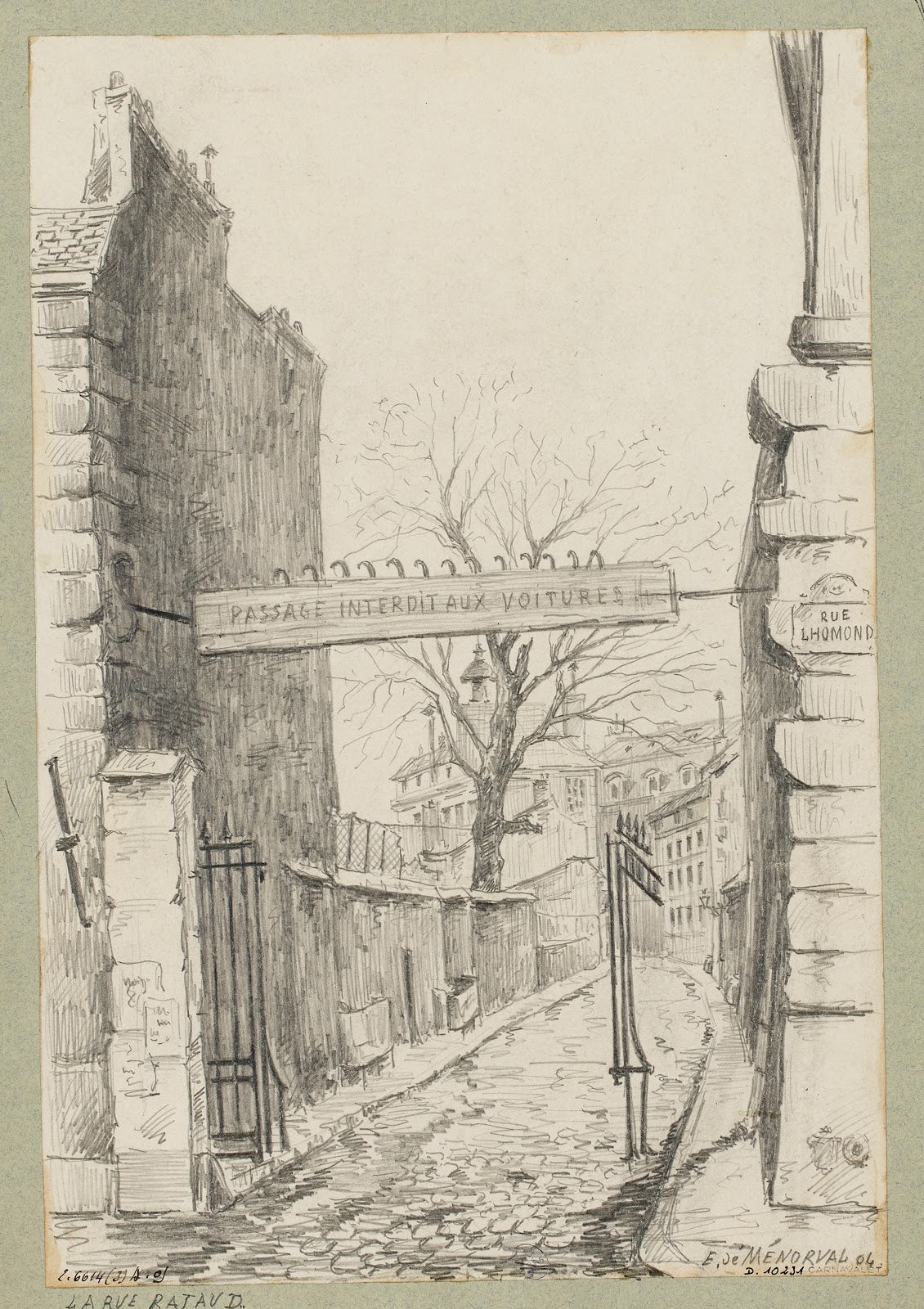 Rue Rataud 1904