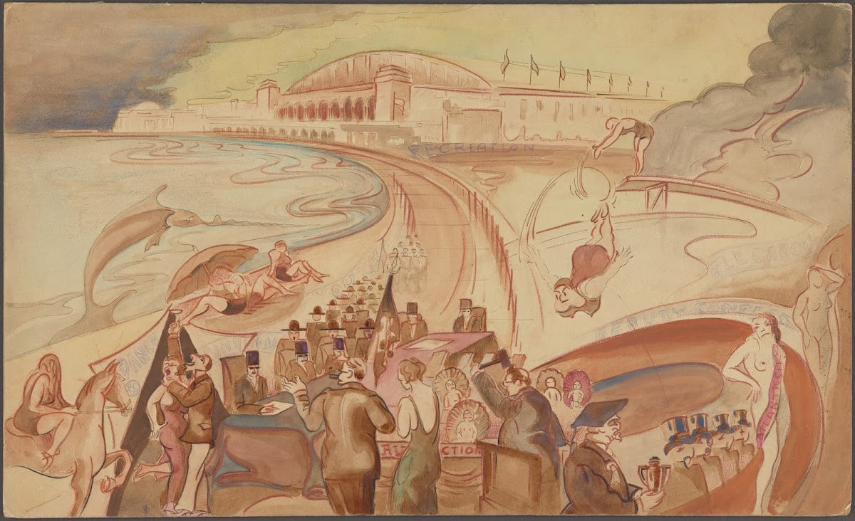 Tempo Scenery for Unidentified Dance 1934 1943