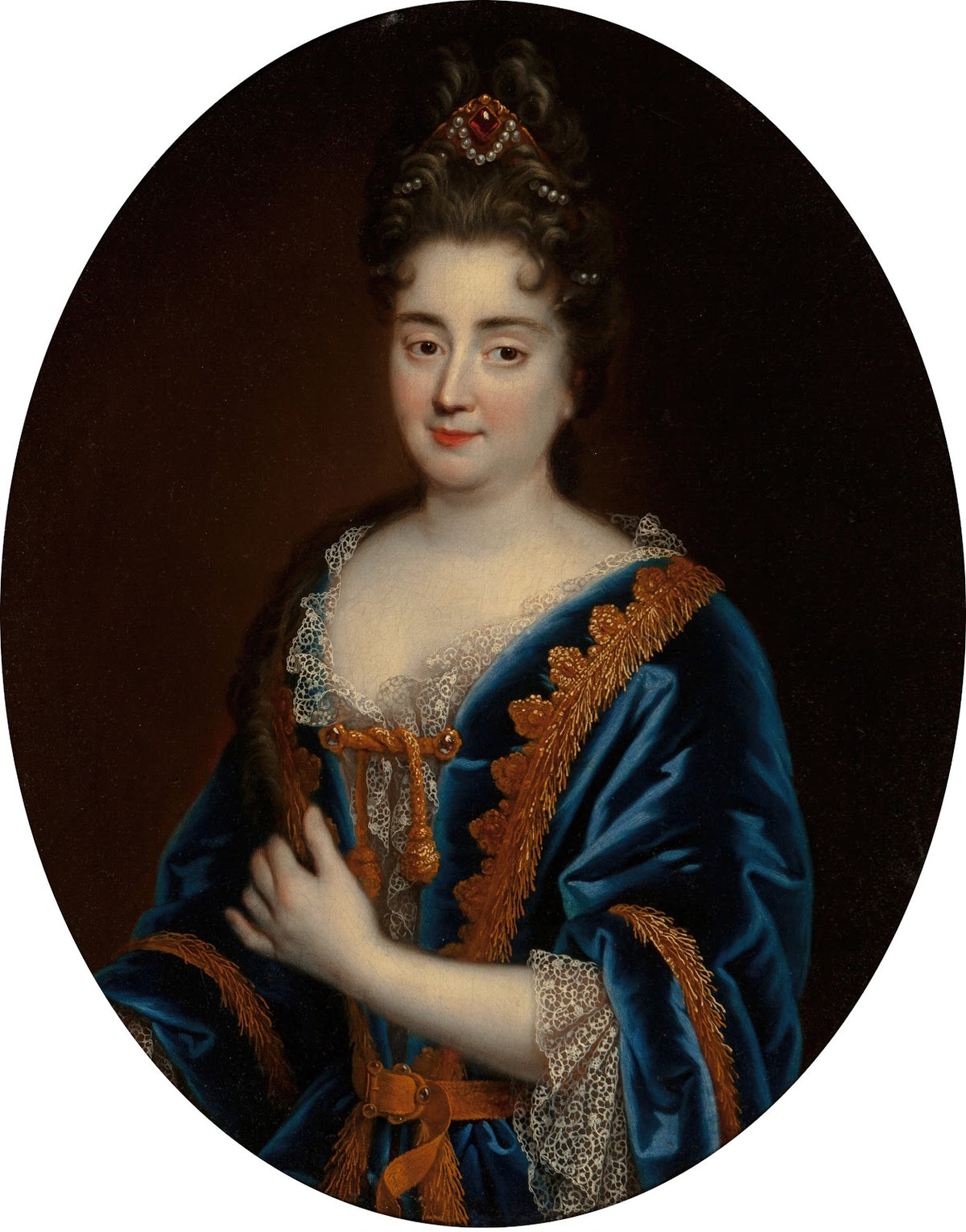A portrait of a lady
