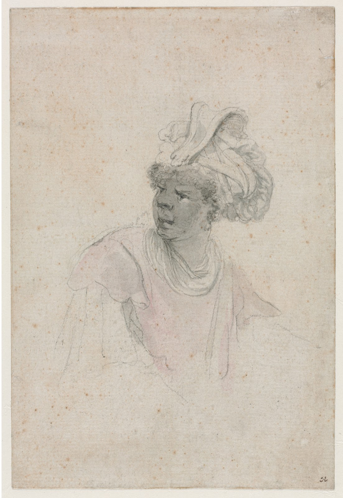 Study of a Moor Facing to the Left c 1657