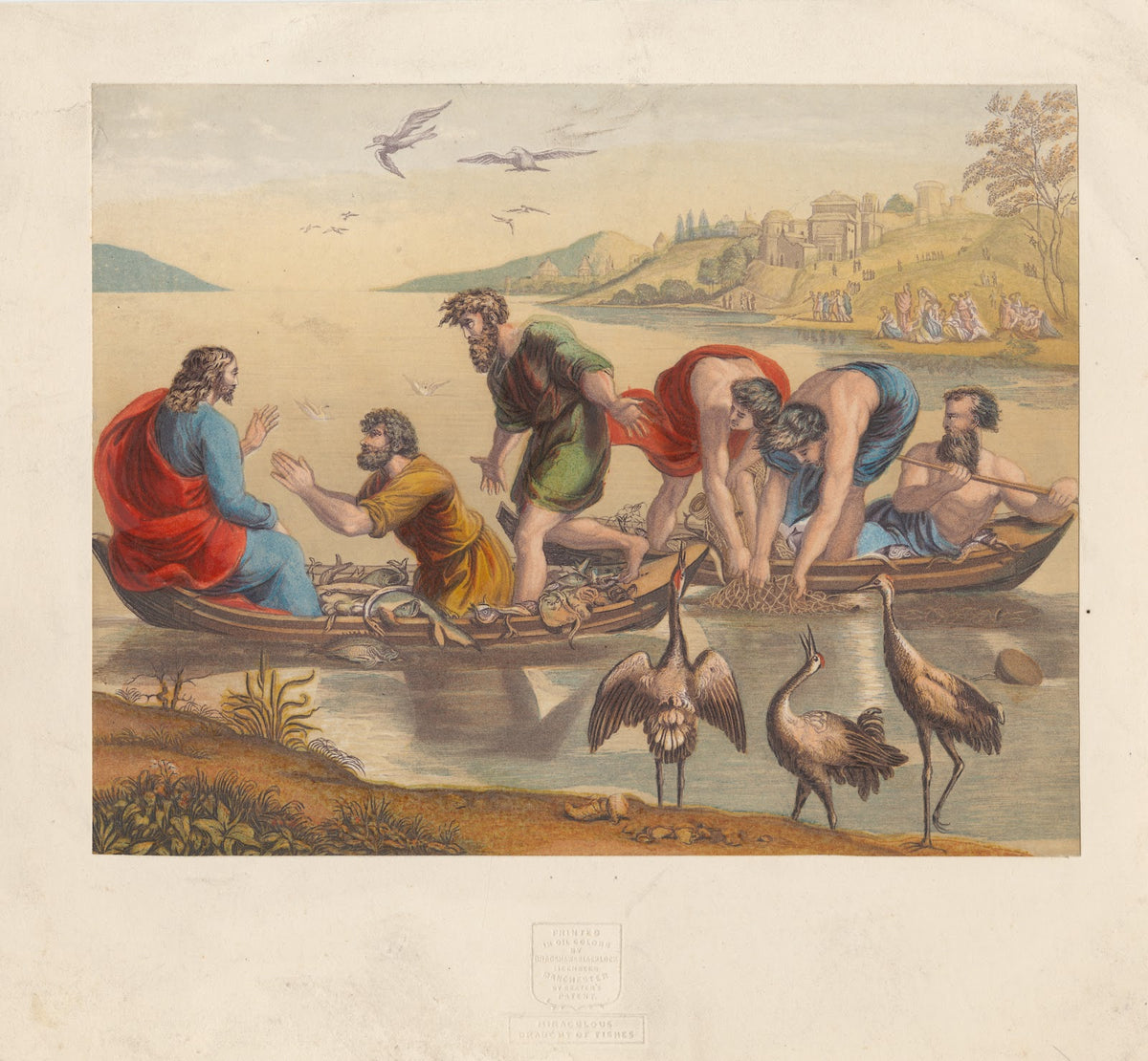The Miraculous Draught of Fishes 1855