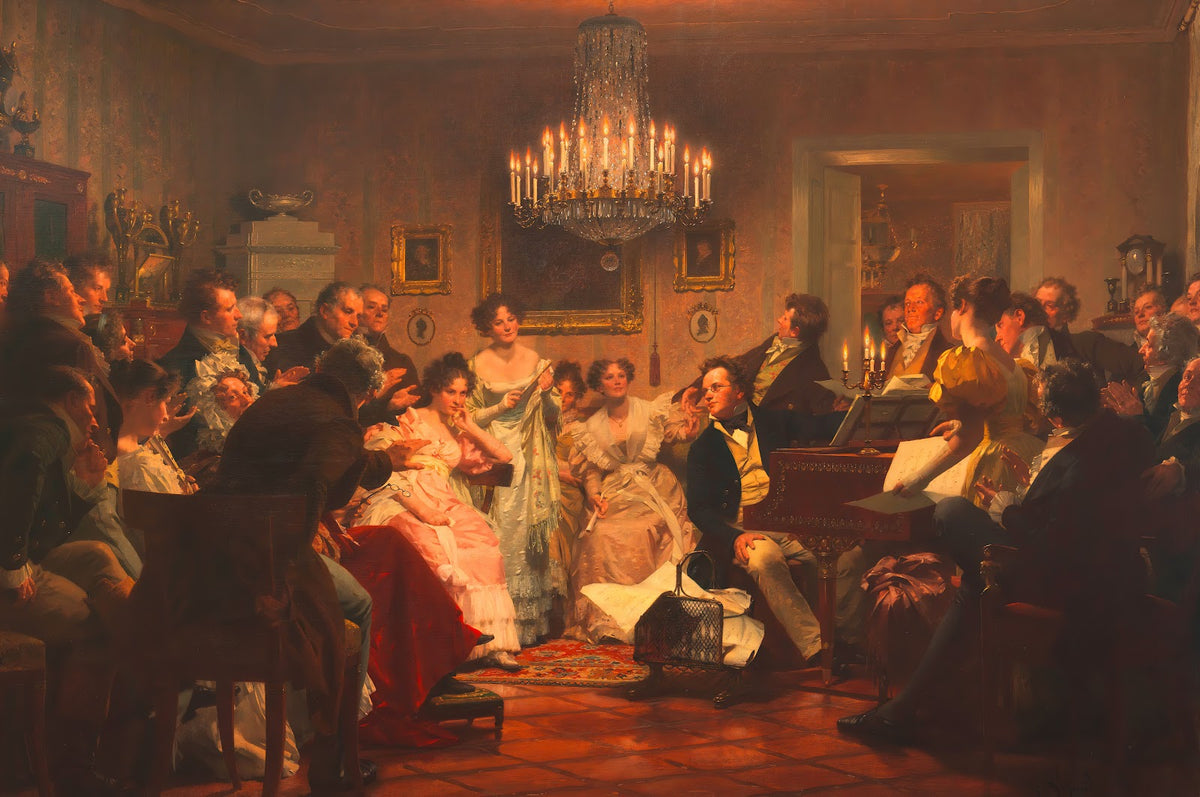 Ein Schubertabend in einem Wiener Bürgerhause 1897