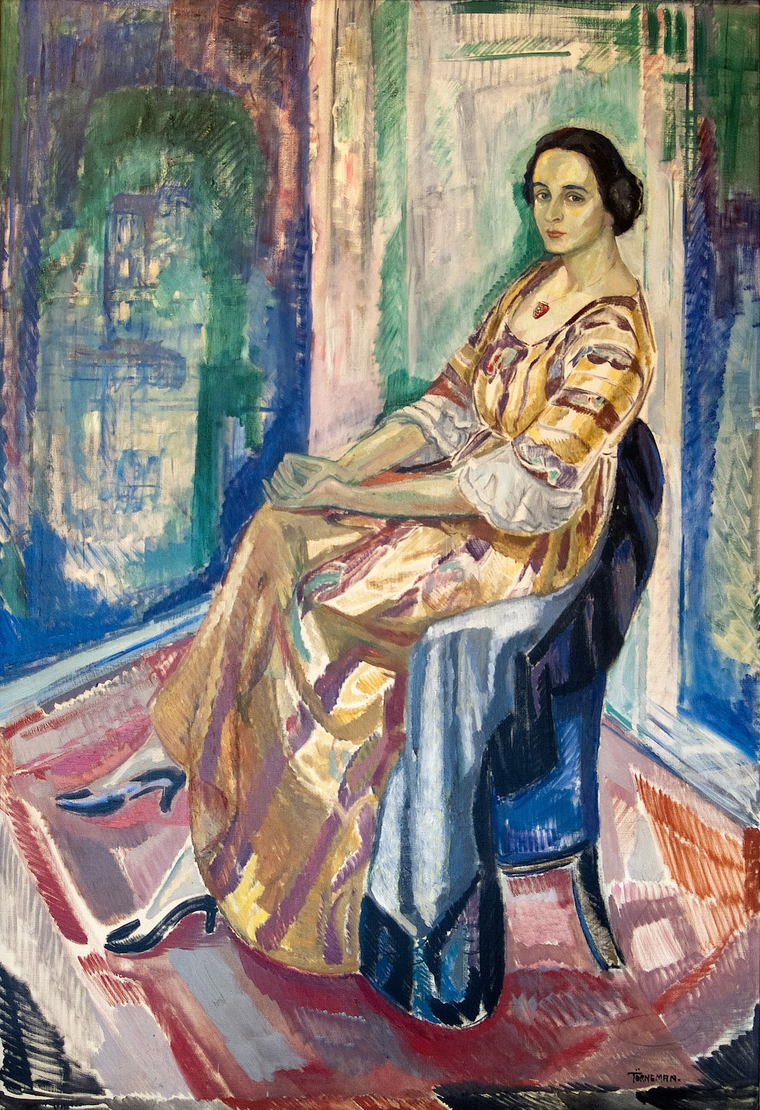 Portrait of Mrs Signe Henschen 1924