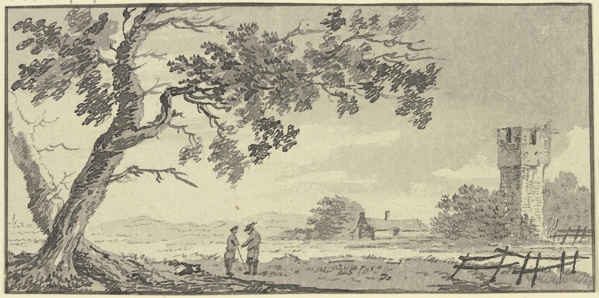 Gezigt by Cowerden in Drenthe