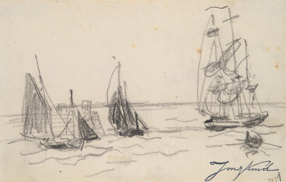 Small Sailboats and aThree Master