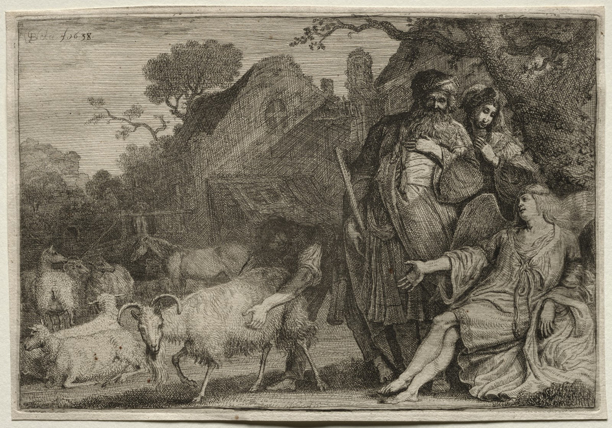 An Angel Foretells the Birth of Abrahams Son 1638