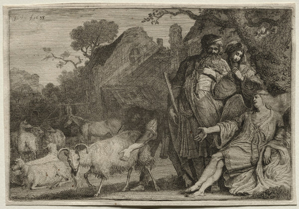 An Angel Foretells the Birth of Abrahams Son 1638