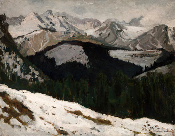 Thaw in the Tatra Mountains 1904