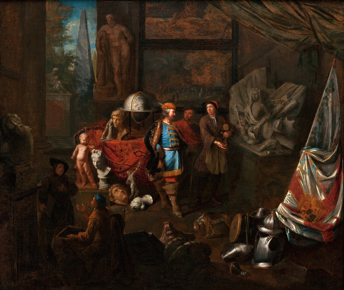 Atelier of a Sculptor circa 1713
